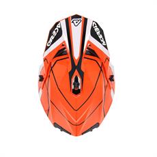 Acerbis Lınear Kask 2206 Turuncu Beyaz
