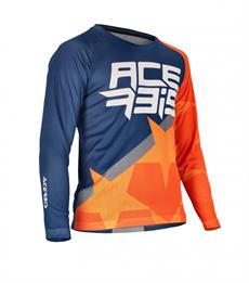 Acerbis Mx J-Wındy One Çocuk Jersey Mavi Turuncu