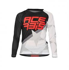 Acerbis Mx J-Wındy One Çocuk Jersey Siyah Beyaz