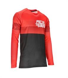 Acerbis MX J-wındy Three Jersey Siyah Kırmızı