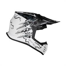 Acerbis Profıle Çocuk Kask Beyaz Siyah