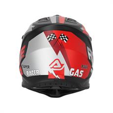 Acerbis Profıle Çocuk Kask Siyah Kırmızı