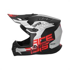 Acerbis Profıle Çocuk Kask Siyah Kırmızı