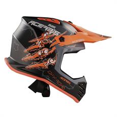 Acerbis Profıle Çocuk Kask Turuncu Siyah