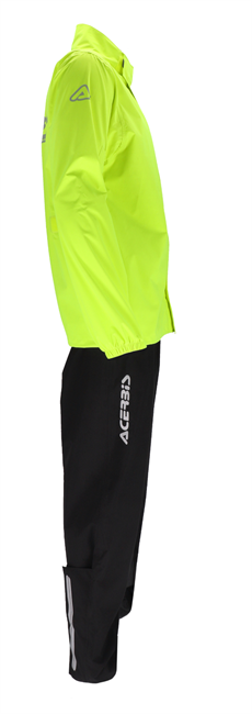 Acerbis Raın Set Lıne Thunder Yağmurluk Takım Siyah Sarı