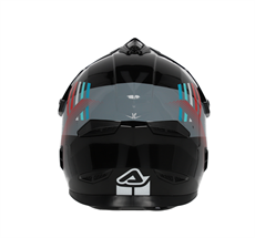 Acerbis Rıder Çocuk Kask Siyah Kırmızı