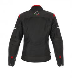 Acerbis Ruby Bayan Yazlık Mont Siyah Kırmızı