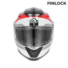 Acerbis Serel 22-06 Kask Beyaz Kırmızı