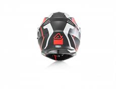 ACERBİS SEREL KASK SİYAH KIRMIZI