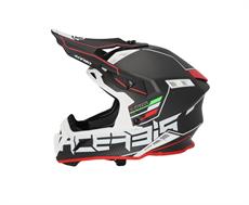 Acerbis Steel Carbon 22-06 Kask Siyah Beyaz