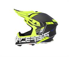 Acerbis Steel Carbon 22-06 Kask Siyah Sarı