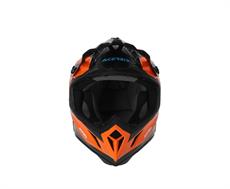 Acerbis Steel Carbon 22-06 Kask Siyah Turuncu