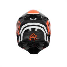 Acerbis Steel Carbon 22-06 Kask Siyah Turuncu