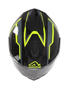 Acerbis Tarmak Carbon Kask Siyah Sarı