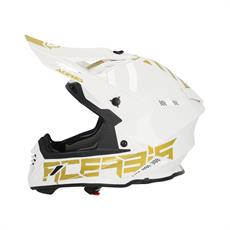 Acerbis X-Track 22-06 Kask Beyaz Gold