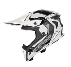 Acerbis X-Track 22-06 Kask Siyah Beyaz