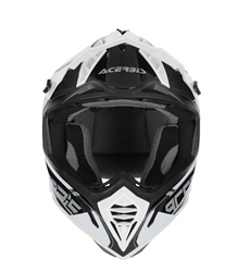 Acerbis X-Track 22-06 Kask Siyah Beyaz
