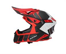 Acerbis X-Track 22-06 Kask Siyah Kırmızı