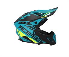 Acerbis X-Track 22-06 Kask Siyah Turkuaz