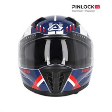 Acerbis X-Way Graphıc Kask Mavi Kırmızı