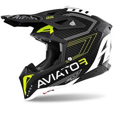 Airoh Aviator 3 Prımal Sarı Mat Motosiklet Kaskı