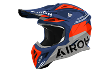 Airoh Aviator Ace 2 Fury Cerulean Parlak Motosiklet Kaskı