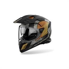 Airoh Bandıt Horn Gold Mat Motosiklet Kaskı