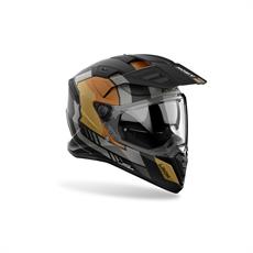 Airoh Bandıt Horn Gold Mat Motosiklet Kaskı