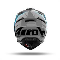 Airoh Bandıt Spıcy Mavi Parlak Motosiklet Kaskı