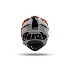 Airoh Bandıt Tune Turuncu Parlak Motosiklet Kaskı