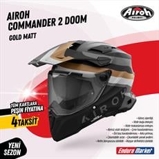 AIROH COMMANDER 2 DOOM GOLD MATT KASK