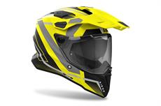 Airoh Commander 2 Mavıck Sarı Mat Motosiklet Kaskı