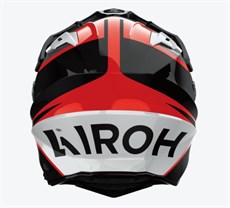 Airoh Commander 2 Skıp Kırmızı Parlak Motosiklet Kaskı