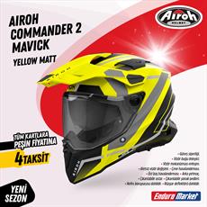 AIROH COMMANDER BOOST SARI MATT KASK