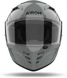 Airoh Connor Color Cement Grey Parlak Motosiklet Kaskı