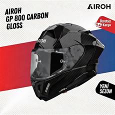 Airoh Gp 800 Carbon Parlak 6K Ece Motosiklet Kaskı