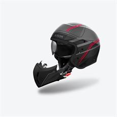 Airoh J 110 Slım Kırmızı Mat Motosiklet Kaskı