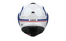 Airoh Mathısse Iı Genıus Mavi Kırmızı Parlak Motosiklet Kaskı