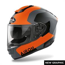 Airoh St.501 Dock Turuncu Mat Motosiklet Kaskı