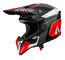 Airoh Wraap Conquer Kırmızı Parlak Motosiklet Kaskı