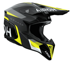 Airoh Wraap Conquer Sarı Mat Motosiklet Kaskı