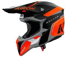 Airoh Wraap Conquer Turuncu Mat Motosiklet Kaskı