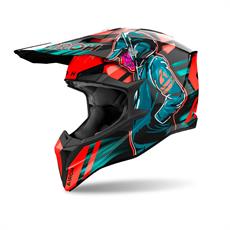 Airoh Wraap Cyber Turuncu Parlak Motosiklet Kaskı