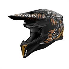 Airoh Wraap Cyborg Mat Motosiklet Kaskı