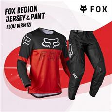 FOX Legıon Kırmızı Jersey Pantolon Takım
