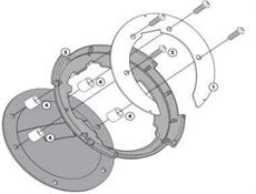 GIVI Bf12 Depoüstü Çanta Aparati Ktm Duke 11-16