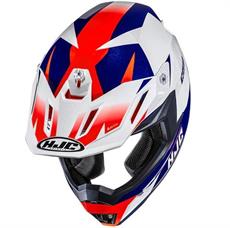 HJC C50 Mavi Kırmızı Motosiklet Kaskı