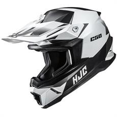 HJC C50 Siyah Beyaz Motosiklet Kaskı