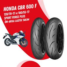 Honda Cbr 600 F Mitas Sport Force + Lastik Takımı