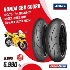 Honda Cbr 600 Rr Mitas Sport Force + Lastik Takımı